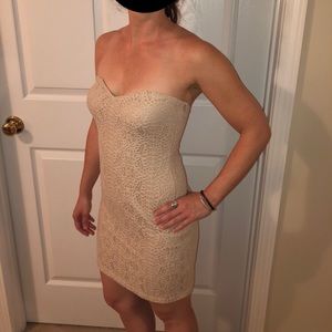 Petite Strapless Dress